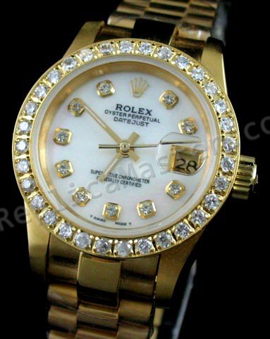 Rolex Oyster Perpetual DateJust Ladies Swiss Replica Watch