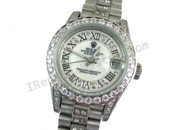 Rolex Oyster Perpetual Datejust Ladies Watch Replica svizzero Replica Orologio svizzeri