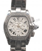 Cartier Roadster Calendario Diamonds Replica Orologio