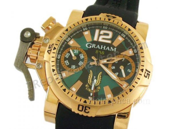 Graham Chronofighter Oversize Titanium Replica Orologio SAS