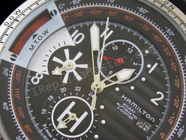 ハミルトンカーキ航空X線ヘリコプターレプリカ時計