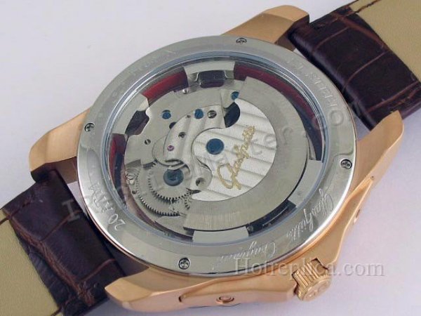 グラスヒュッテオリジナルスポーツエボリューションパノラマトゥールビヨンレプリカ時計