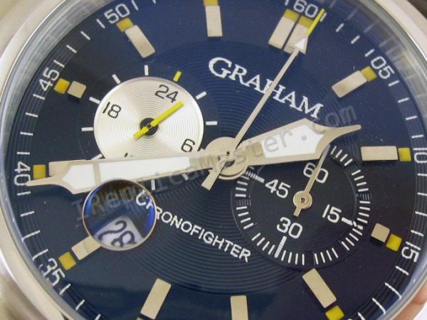 GrahamはChronofighterクラシッククロノグラフの時計のレプリカを特大