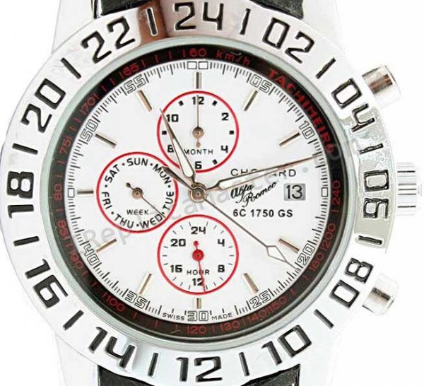 ショパールは、ミッレミリアアルファロメオ6Cと1750 GSのレプリカ時計