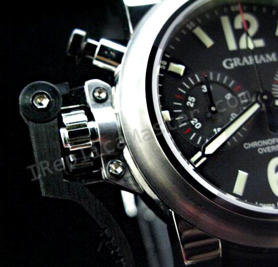 グラハムChronofighterの特大。スイス時計のレプリカ
