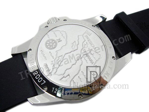 ショパールマイルMilgiaのグランツーリスモ契約GMTまでですスイス時計のレプリカ
