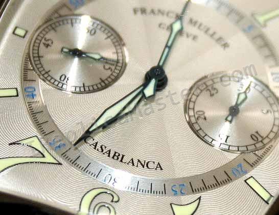 フランクミュラーカサブランカCintree Curvex Cronograph。スイス時計のレプリカ