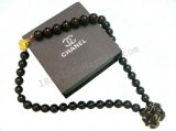 Chanel Necklace Black Pearl Réplica