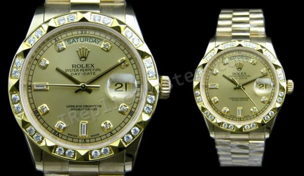 Rolex Oyster Perpetual Day-Date Suíço Réplica Relógio