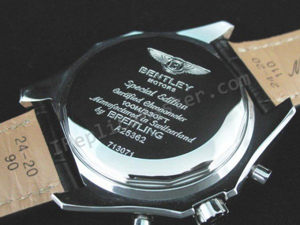 Breitling Bentley Special Edition para Suíço Réplica Relógio