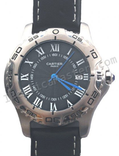 Data Cartier Quartz Movimento