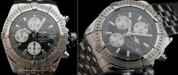 Breitling Cronógrafo Evolution Chronomat Suíço Réplica Relógio