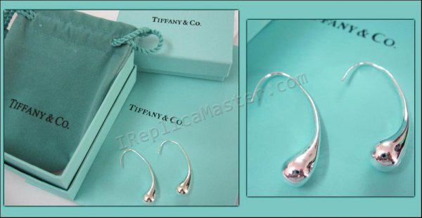 Brincos de prata Tiffany Réplica