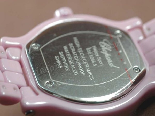 Chopard Feliz Sport Real Cerâmica Suíço Réplica Relógio