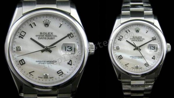 Rolex Oyster Perpetual Datejust Suíço Réplica Relógio