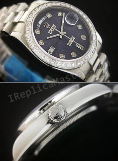 Aniversário Rolex Day-Date Suíço Réplica Relógio