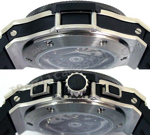 Hublot Big Bang Chronograph Swiss Replica Watch Movment Suíço Réplica Relógio