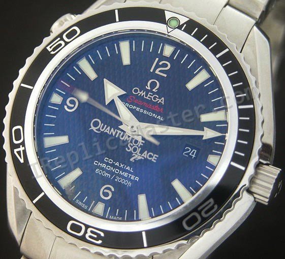 Omega 007 Quantum of Solace Suíço Réplica Relógio