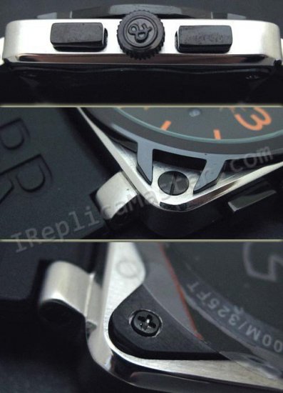 Белл и Росс инструмента BR01-94 Chronograph. Swiss Watch реплики