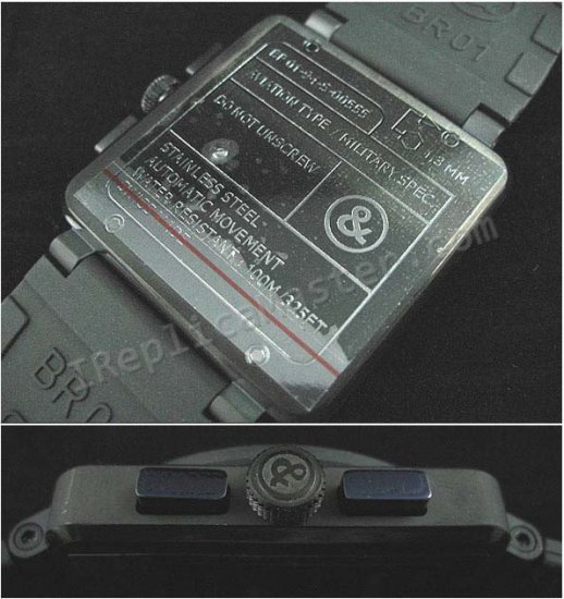 Белл и Росс инструмента BR01-94 Cronograph, Swiss Watch Реплика