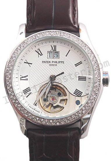 Patek Philippe Calatrava Date Diamonds Replica Watch