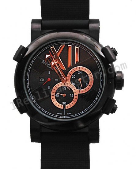 Chronographes Romain Jerome óxido reloj ultra Masculino Réplica Reloj