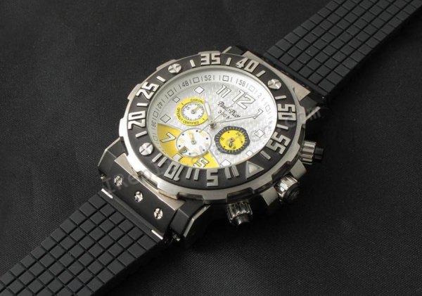 Paul Picot Le Plongeur C-Type Chronograph Replik Uhr - zum Schließen ins Bild klicken