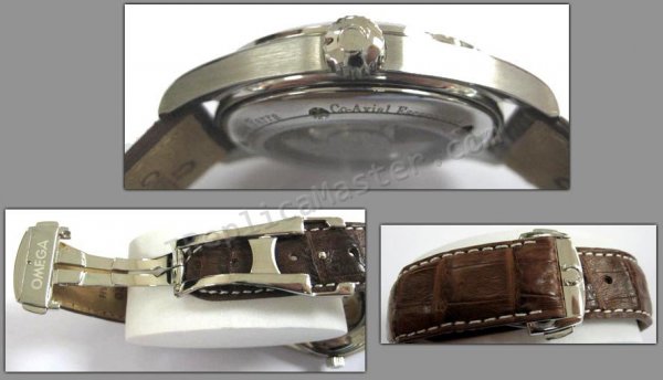Railmaster Omega Co-Axial Suíço Réplica Relógio
