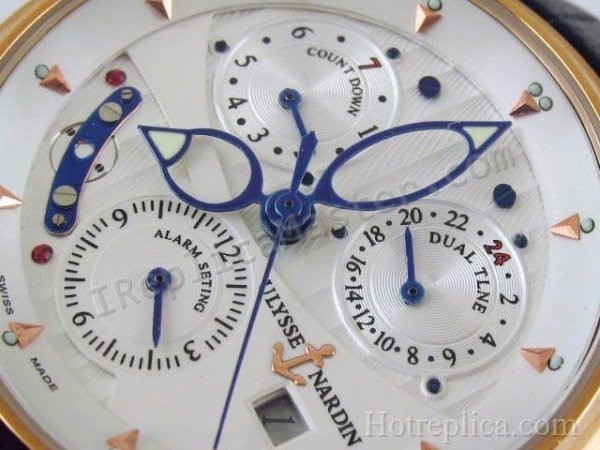 Ulysse Nardin Sonata Catedral de hora doble Réplica Reloj