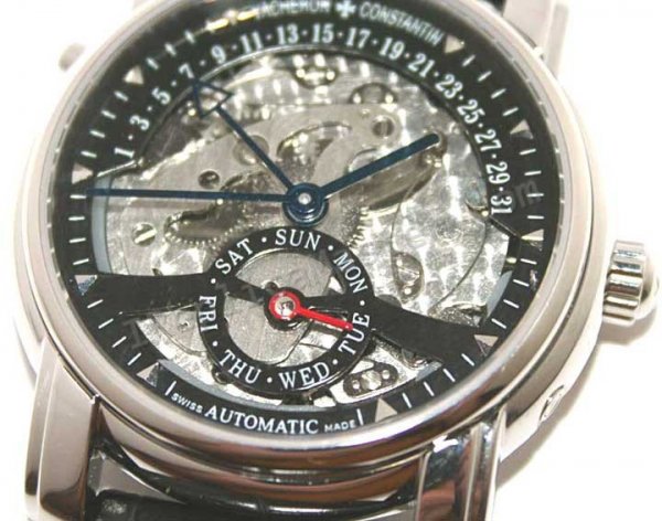 Vacheron Constantin Les Calendário Retrograde Complicações Repli