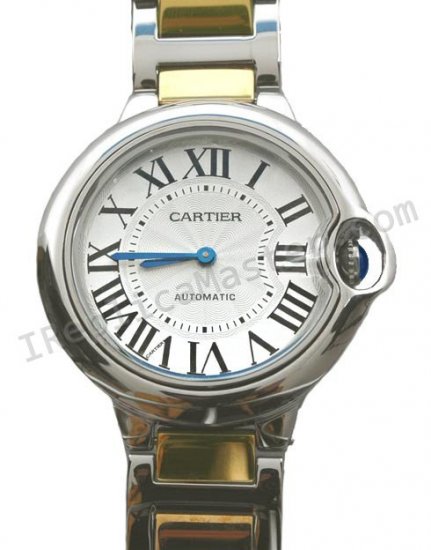 Bleu de Cartier Cartier globo, de tamaño mediano, Réplica Reloj - Haga click en la imagen para cerrar