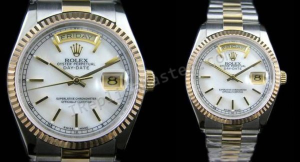 Rolex Oyster Perpetual Day-Date Schweizer Replik Uhr - zum Schließen ins Bild klicken