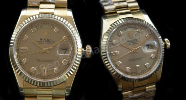 Rolex Oyster Perpetual Day-Date Suíço Réplica Relógio