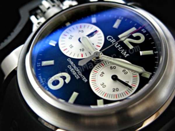 Graham Oversize Chronofighter Suíço Réplica Relógio