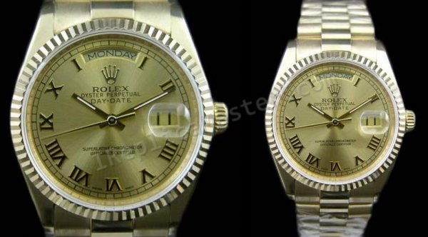 Rolex Oyster Perpetual Day-Date Schweizer Replik Uhr - zum Schließen ins Bild klicken