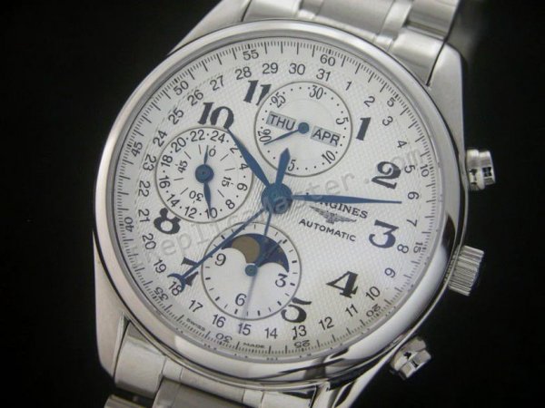 Longines Master Collection Moonphase Chronograph Swiss Replica Watch