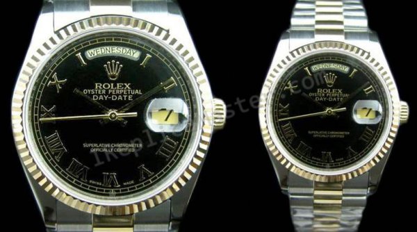 Rolex Oyster Perpetual Day-Date Schweizer Replik Uhr - zum Schließen ins Bild klicken