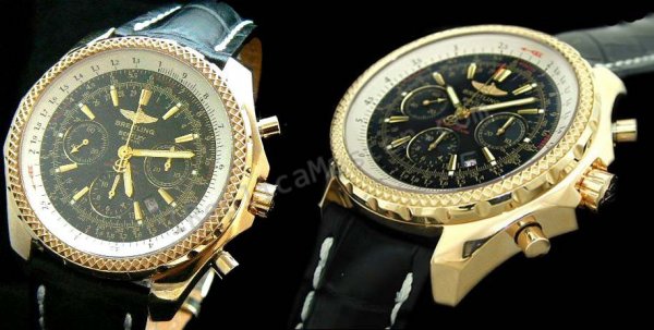 Breitling For Bently Motors Chronograph Swiss Replica Watch - Click Image to Close