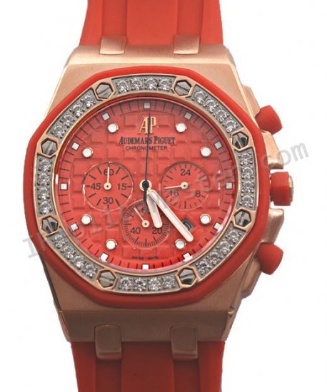 Audemars Piguet Royal Oak Offshore Alinghi Chronograph Diamonds Replica Watch