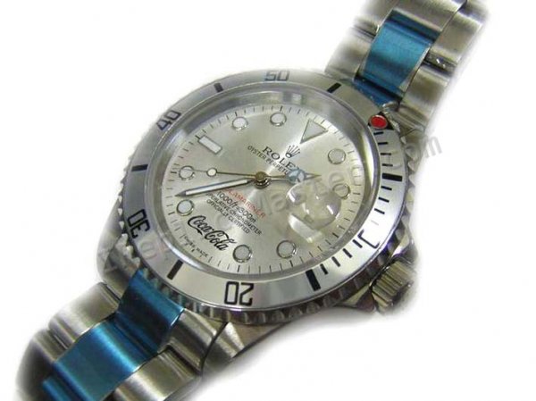 Rolex Oyster Perpetual Date COLAmariner replica (Limited Coca Cola) Swiss Replica Watch - Click Image to Close