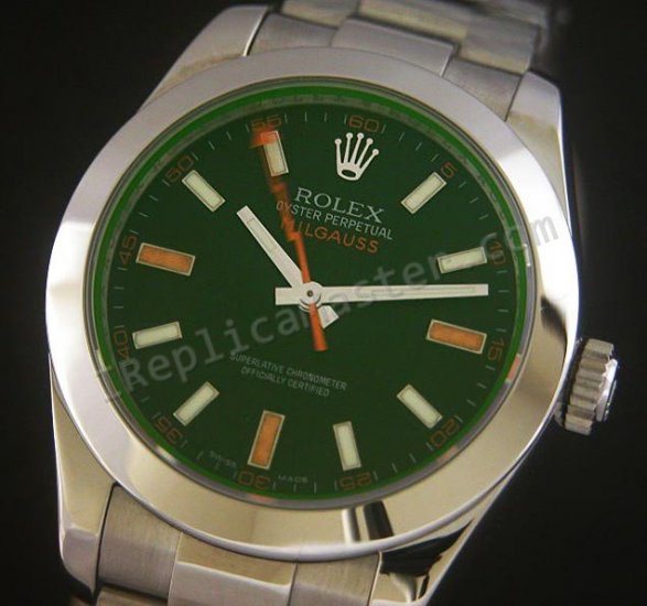 Rolex New Milguess Green Swiss Replica Watch