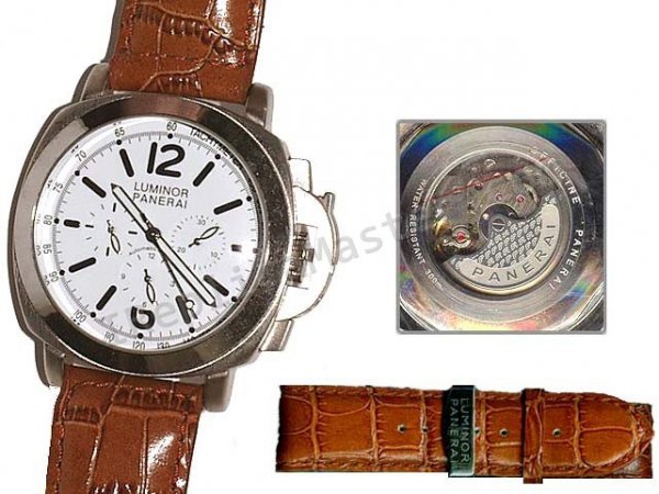 Officine Panerai Luminor taquímetro automáticos Réplica Reloj - Haga click en la imagen para cerrar