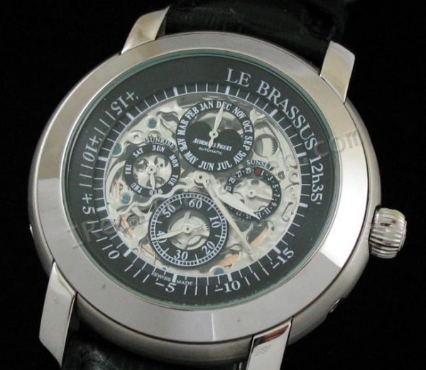 Audemars Piguet Jules Audemars Sceleton Tourbillon Datograph Replica Watch