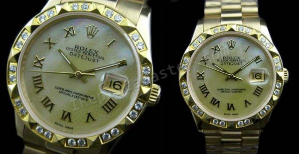 Rolex Oyster Perpetual Datejust Suíço Réplica Relógio  Clique na imagem para fechar