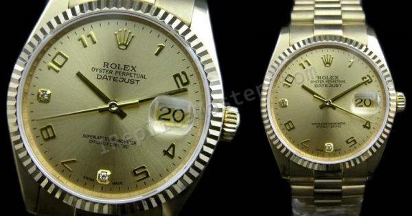 Rolex Oyster Perpetual Datejust Reloj Suizo Réplica - Haga click en la imagen para cerrar