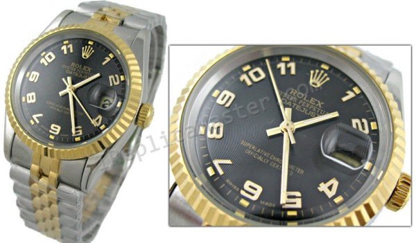 Rolex Oyster Perpetual Datejust Schweizer Replik Uhr - zum Schließen ins Bild klicken