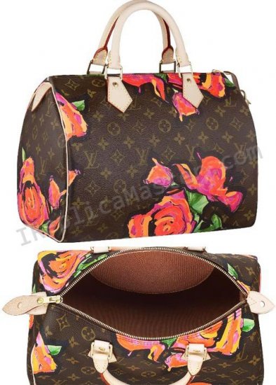 Louis Vuitton Stephen Sprouse Monogram Roses Canvas Speed M48610 Replica