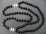 Chanel Replica Black Pearl Necklace