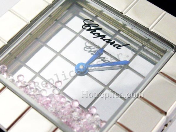 Señoras cubo de hielo Chopard Réplica Reloj