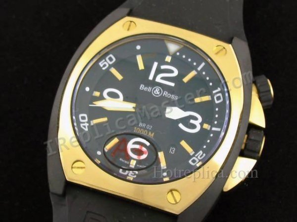 Bell & Ross Instrument BR 02 Schweizer Replik Uhr - zum Schließen ins Bild klicken